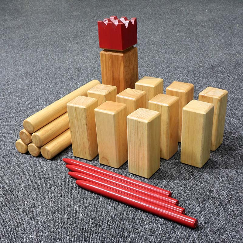 Advanced Fun Outdoor Wooden Set King Game-product
