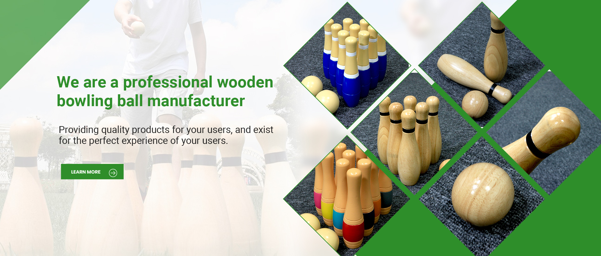 Wooden Bowling Ball