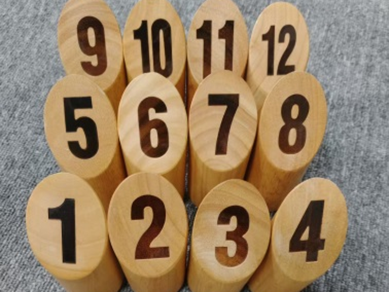 Introducing Innovative Wooden Sporting Goods Toys: Number Puzzle and Stake Throwing Game