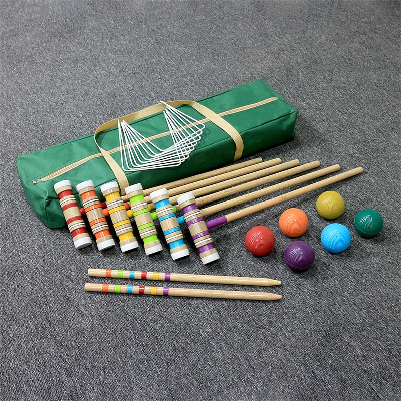 Affordable and durable croquet set for all ages