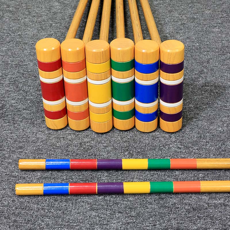 Classic Croquet Set (With Mallet And Ball) For Beginners - Complete And Durable