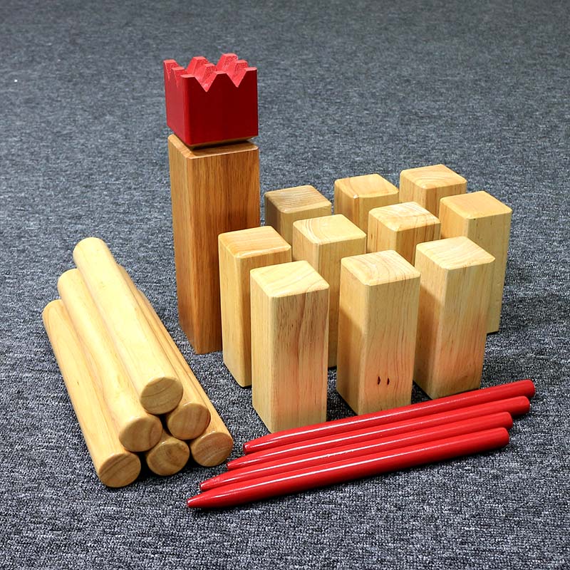 Advanced Fun Outdoor Wooden Set King Game