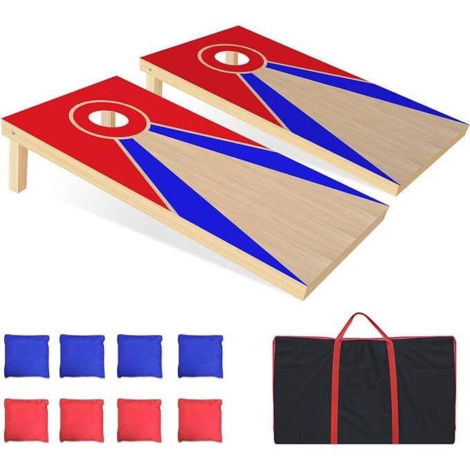 Wood Cornhole Boards Set8g9